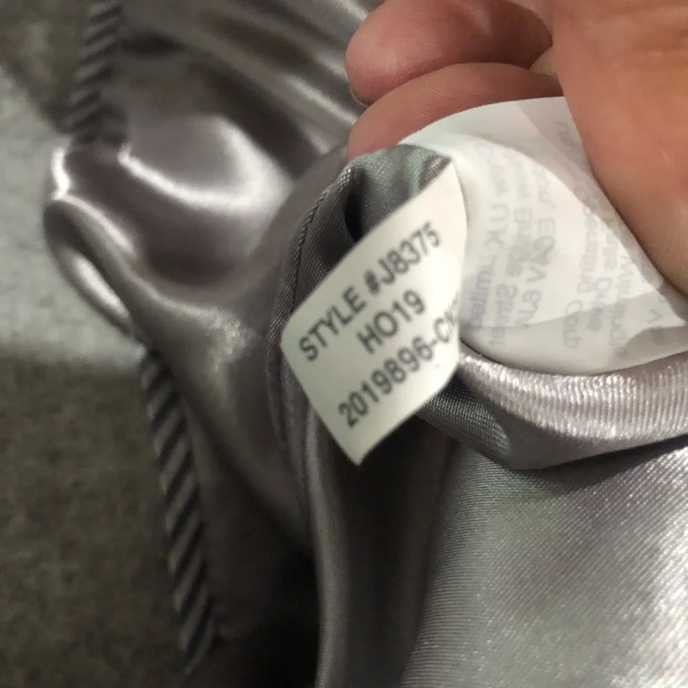 J.Crew Stadium Cloth Gray Cocoon Wool Coat Size 6P - Picture 10 of 10